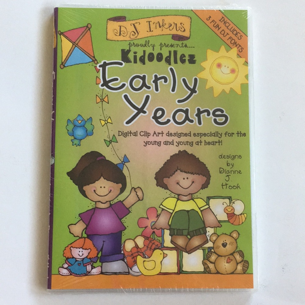 DJ Inkers Kidoodlez Early Years computer CD